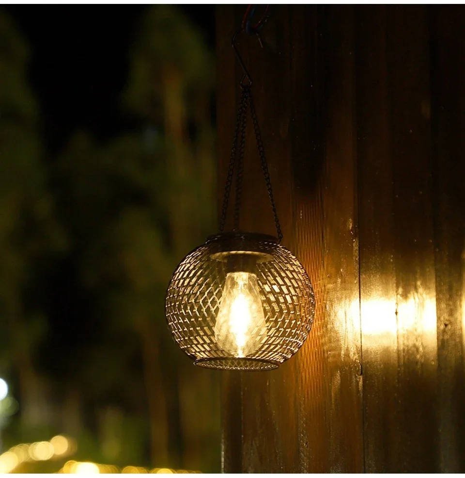 Outdoor Solar Hanging Lantern - TRENDVYO