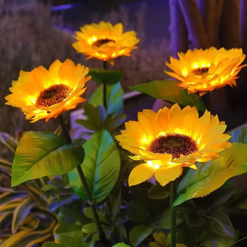 Outdoor Solar Simulation Sunflower Light - TRENDVYO