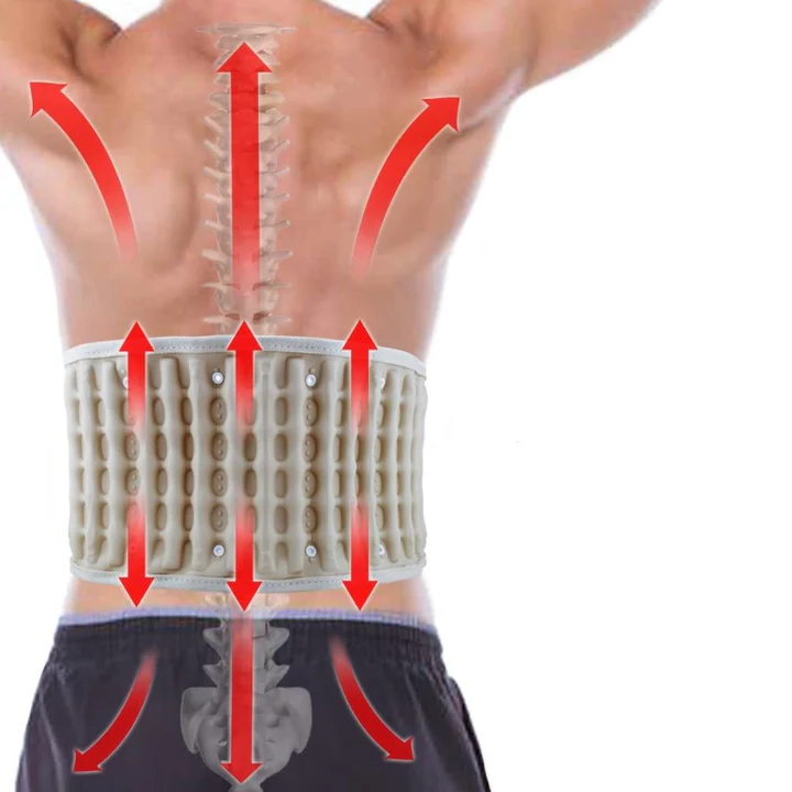 Decompression Back Brace Support Belt Relieves Back Pain From Degenerative Disc Disease, Spinal Stenosis, Sciatica