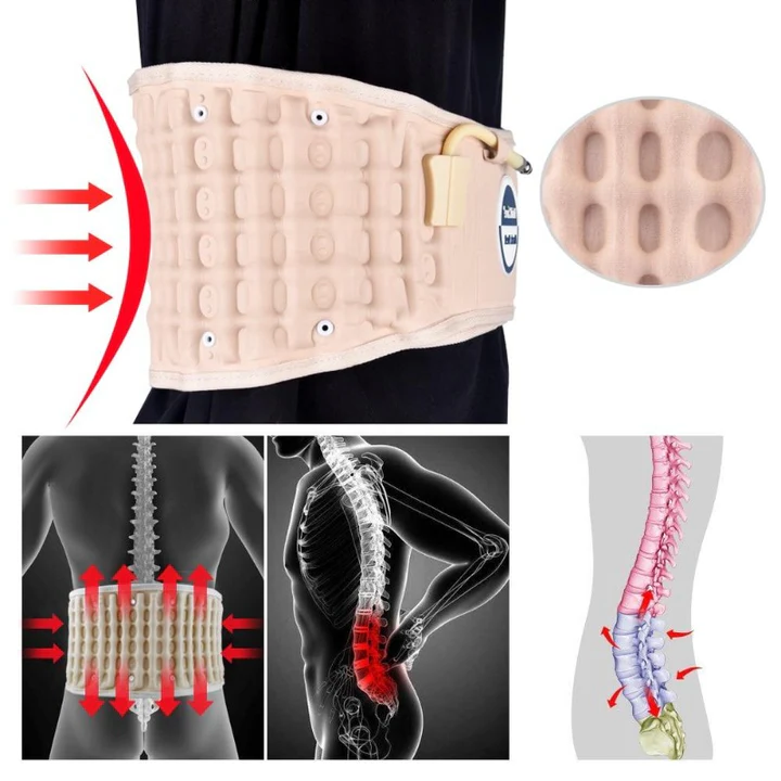 Decompression Back Brace Support Belt Relieves Back Pain From Degenerative Disc Disease, Spinal Stenosis, Sciatica