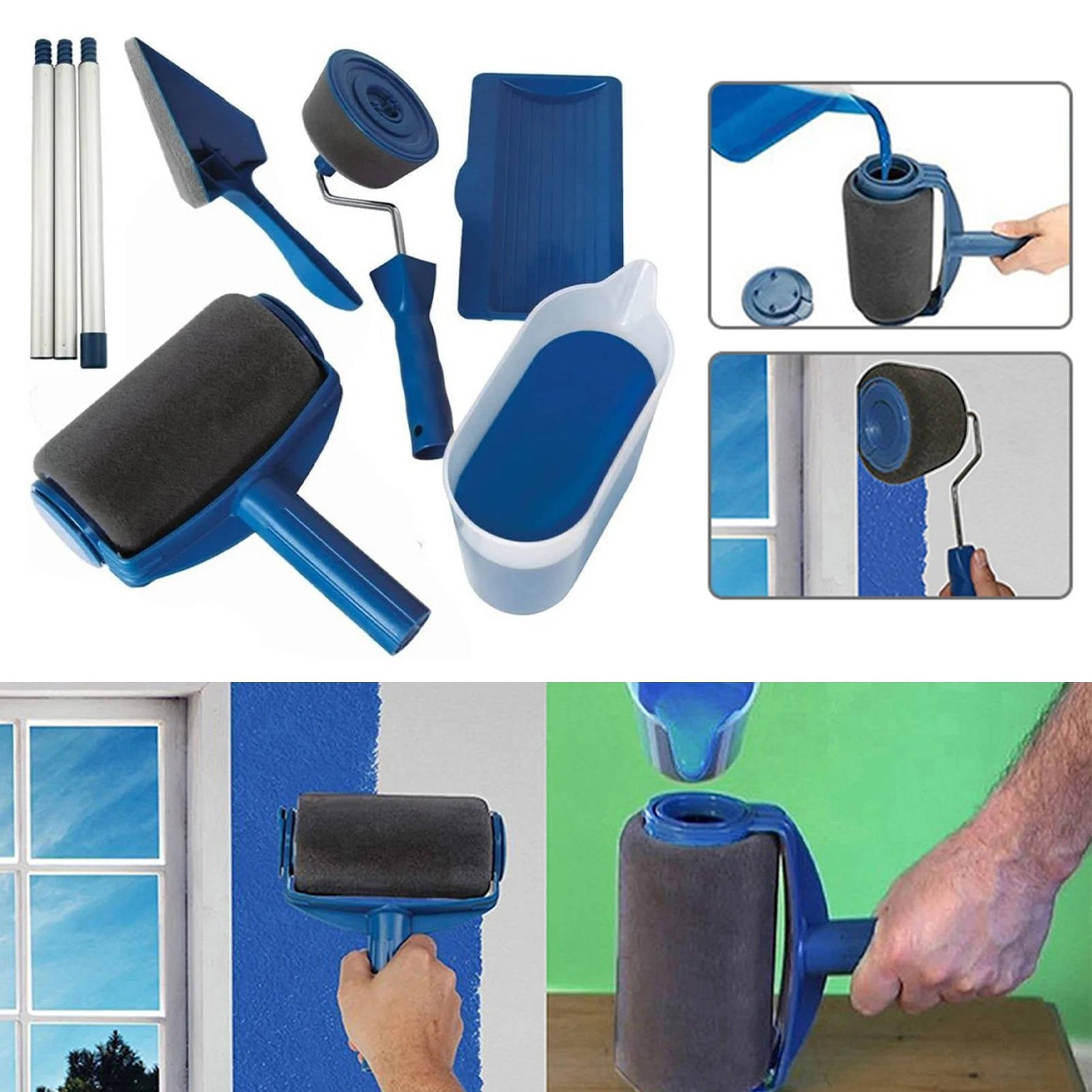 Paint Roller Brush Kit - TRENDVYO