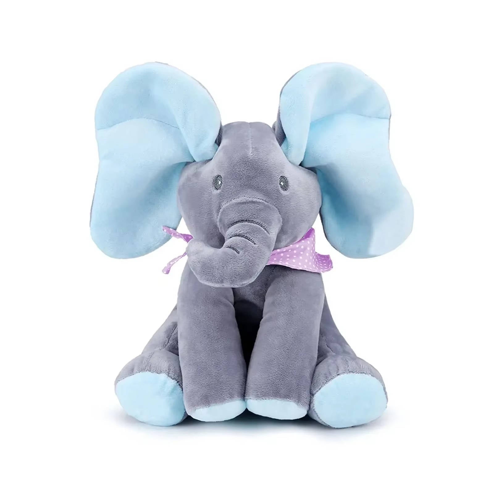Peek a boo Talking Elephant toy - TRENDVYO