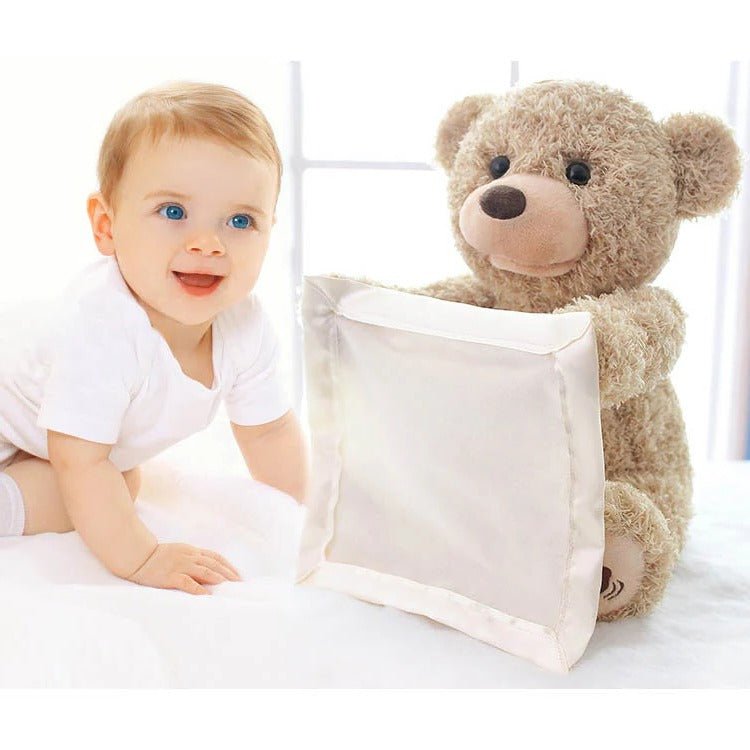 Peek-A-Boo-Teddy - Interactive Plush Toy - TRENDVYO