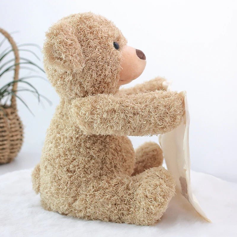 Peek-A-Boo-Teddy - Interactive Plush Toy - TRENDVYO