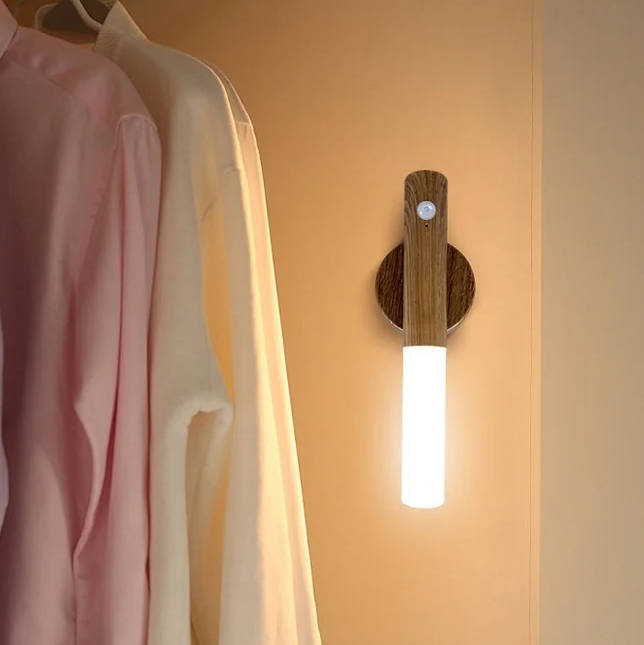 Plug in Motion Sensor Night Light for Bedroom - TRENDVYO