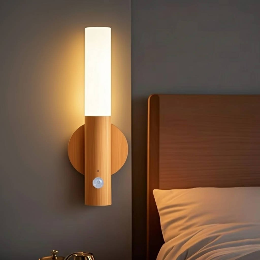 Plug in Motion Sensor Night Light for Bedroom - TRENDVYO