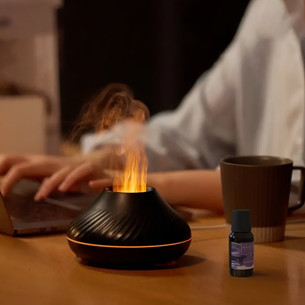 Premium Ultrasonic Aroma Diffuser and Humidifier for Aromatherapy - TRENDVYO