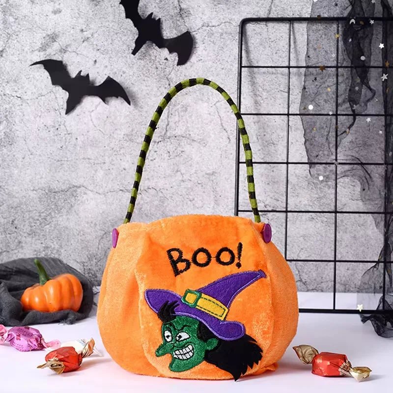 Pumpkin Halloween Treat Bag for Kids - TRENDVYO