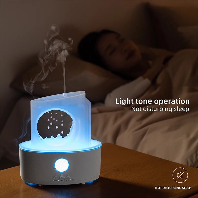 Rain Clouds Essential Oil Diffuser and Humidifier - TRENDVYO