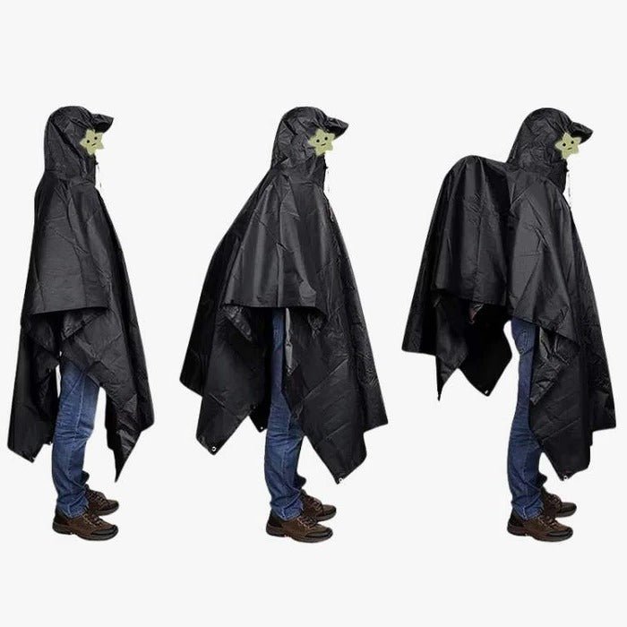 Rain Poncho for Outdoor Coverage - TRENDVYO