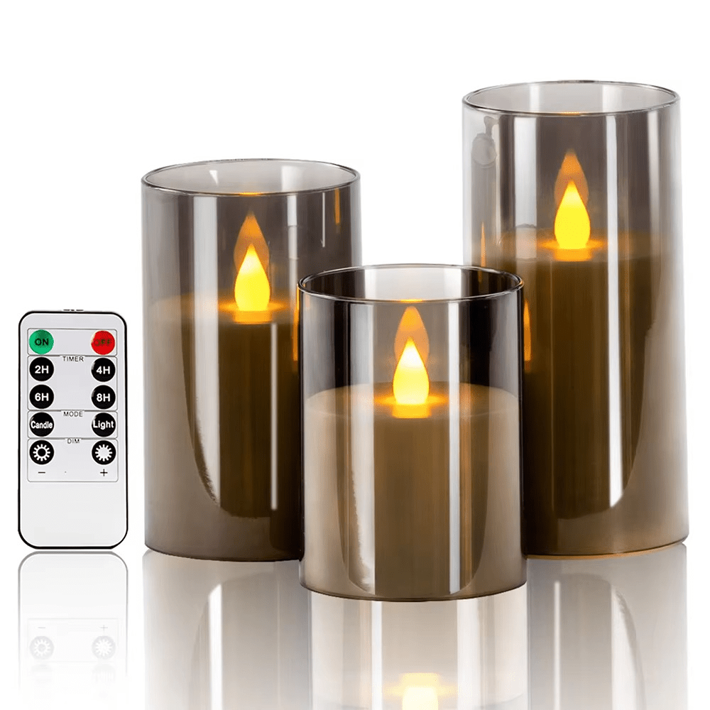 Realistic Flameless Candles With Remote - TRENDVYO