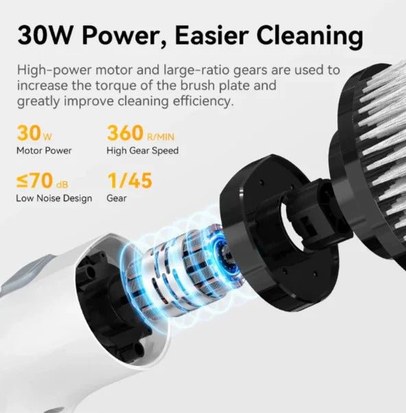 Rechargeable Electric Scrubber - TRENDVYO