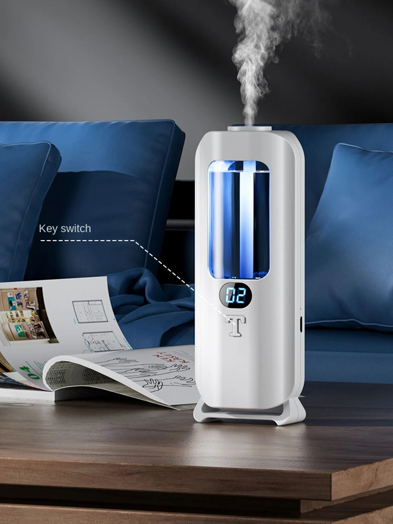 Rechargeable Essential Oil Diffuser with 5 Spray Modes - TRENDVYO