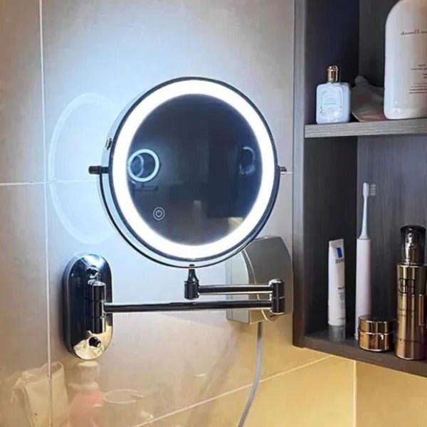 Rechargeable LED Magnifying Mirror - TRENDVYO
