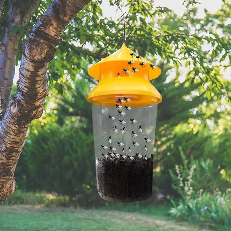 Reusable Outdoor Hanging Fly Trap - TRENDVYO