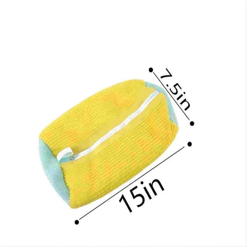 Reusable Shoe Laundry Cleaning Bag - Zippered Wash Bag for Washing Machines, Perfect Sneaker & Tennis Shoe Cleaner Kit for Dirt-Free Shine - TRENDVYO