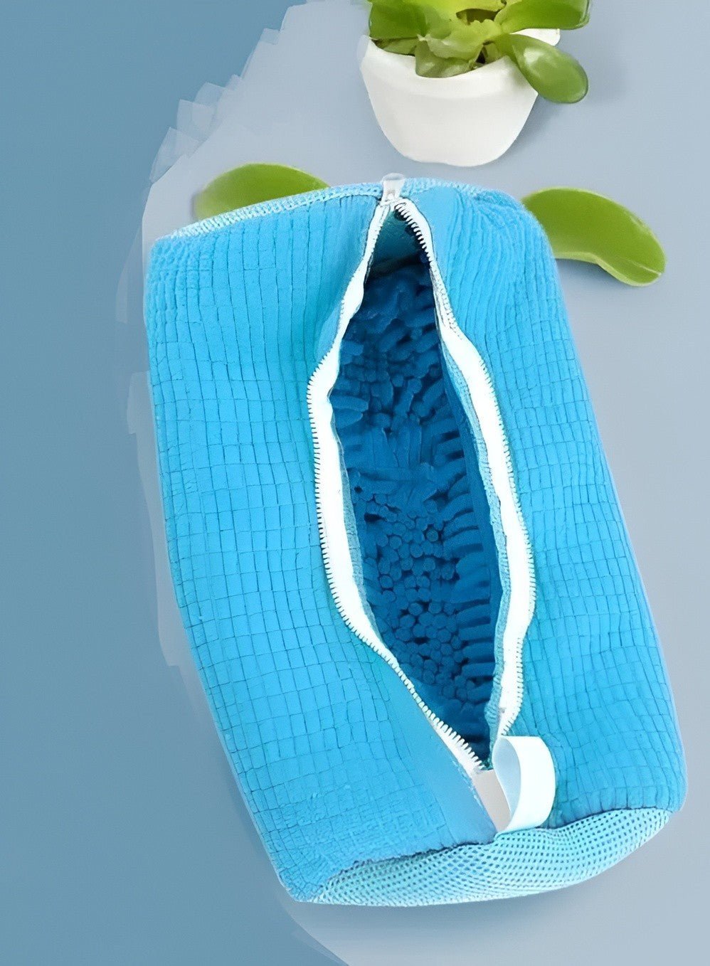 Reusable Shoe Laundry Cleaning Bag - Zippered Wash Bag for Washing Machines, Perfect Sneaker & Tennis Shoe Cleaner Kit for Dirt-Free Shine - TRENDVYO