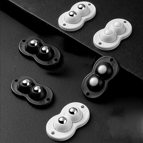 Self-adhesive Casters, Set Of 4 - TRENDVYO