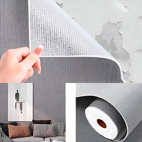 Self-Adhesive Textured Wallpaper - TRENDVYO