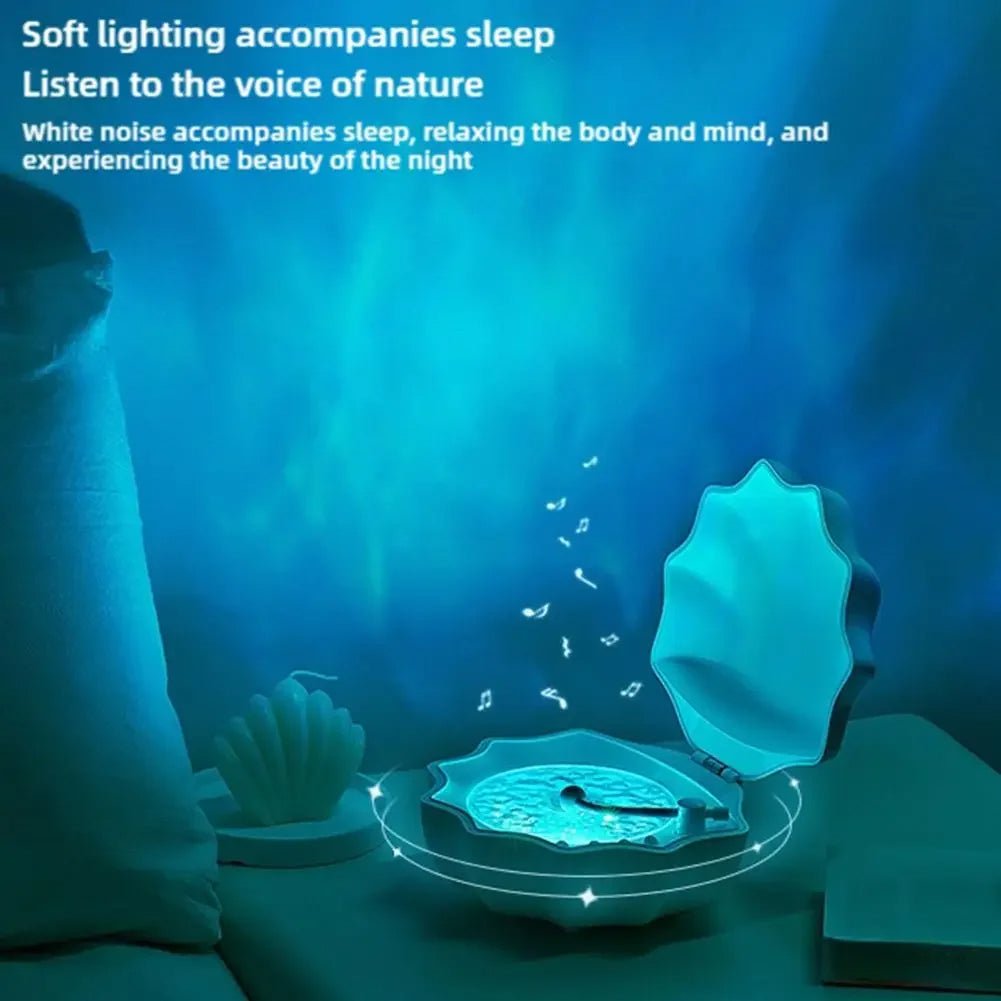 Shell Bluetooth Speaker with Night Light - TRENDVYO