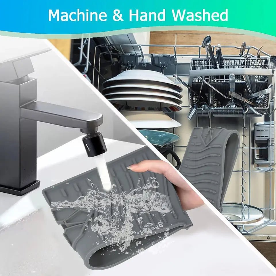 Silicone Kitchen Sink Splash Guard - TRENDVYO