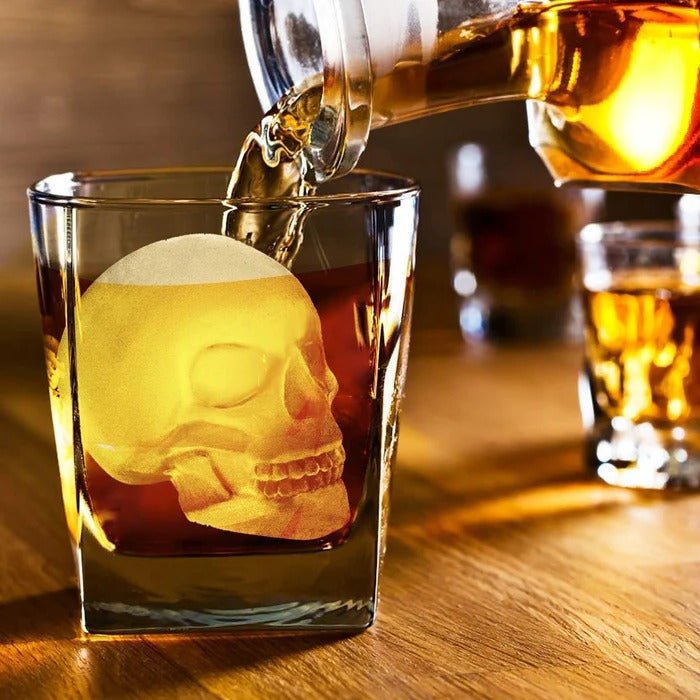 Skull-Shaped Ice Cube Tray - TRENDVYO