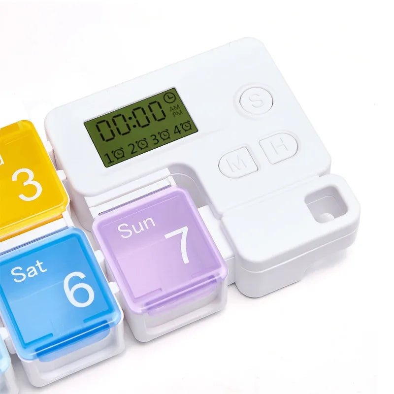 Smart Electronic Weekly Pill Organizer - TRENDVYO