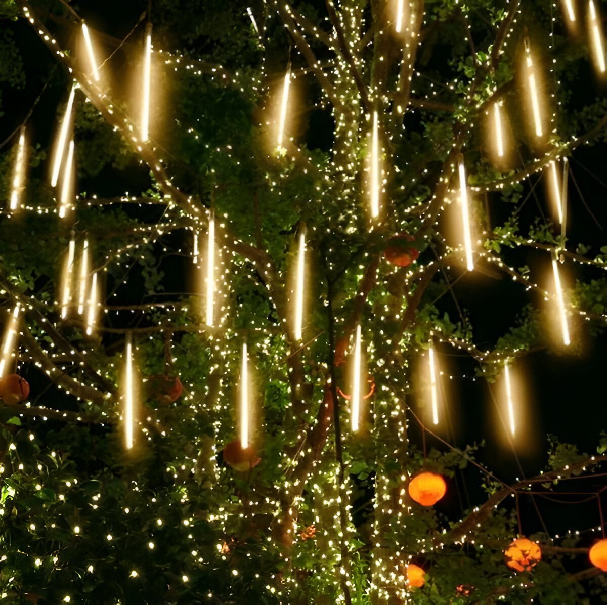 Snowfall Garland Lights (set of 8) - TRENDVYO