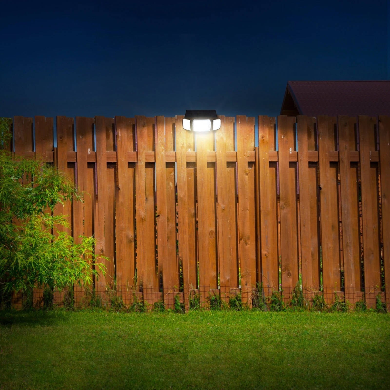 Solar Powered Flood Lights With Motion Sensor - TRENDVYO