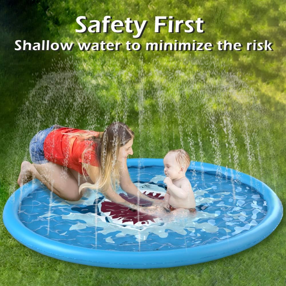 Splash Pad Sprinkler For Kids - TRENDVYO