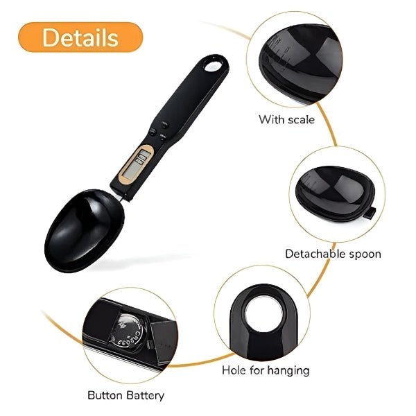 Spoon with Built-in Digital Scale - TRENDVYO