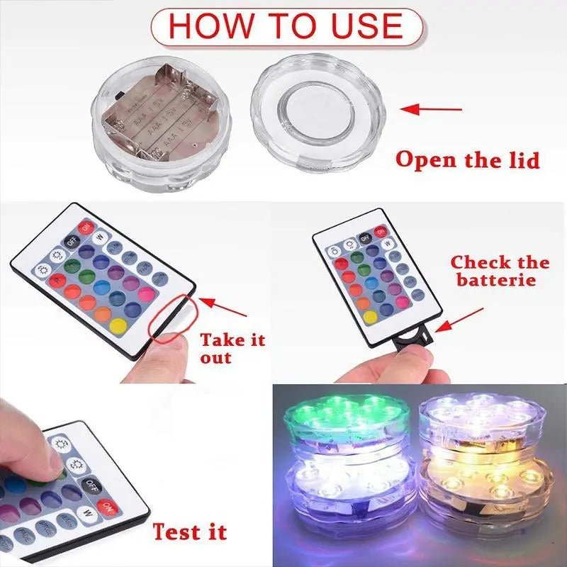 Submersible LED Lights - TRENDVYO