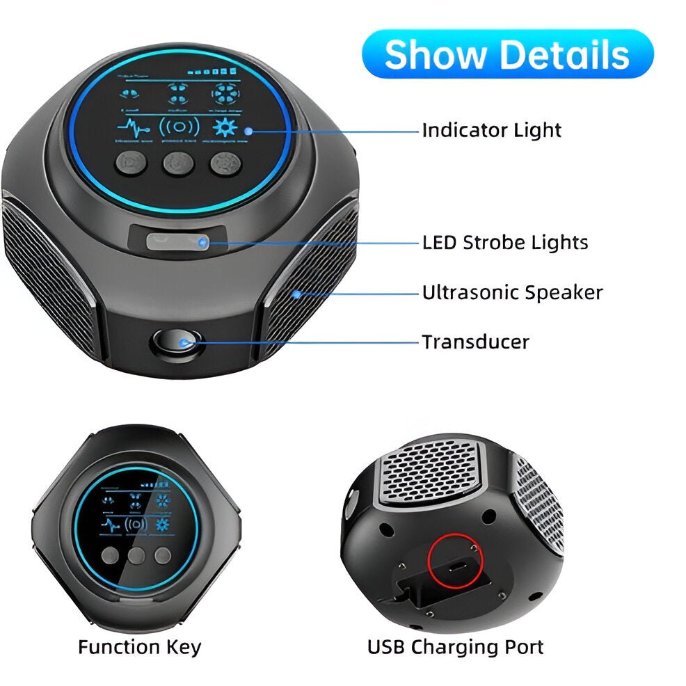 Ultrasonic Spider Repeller - TRENDVYO