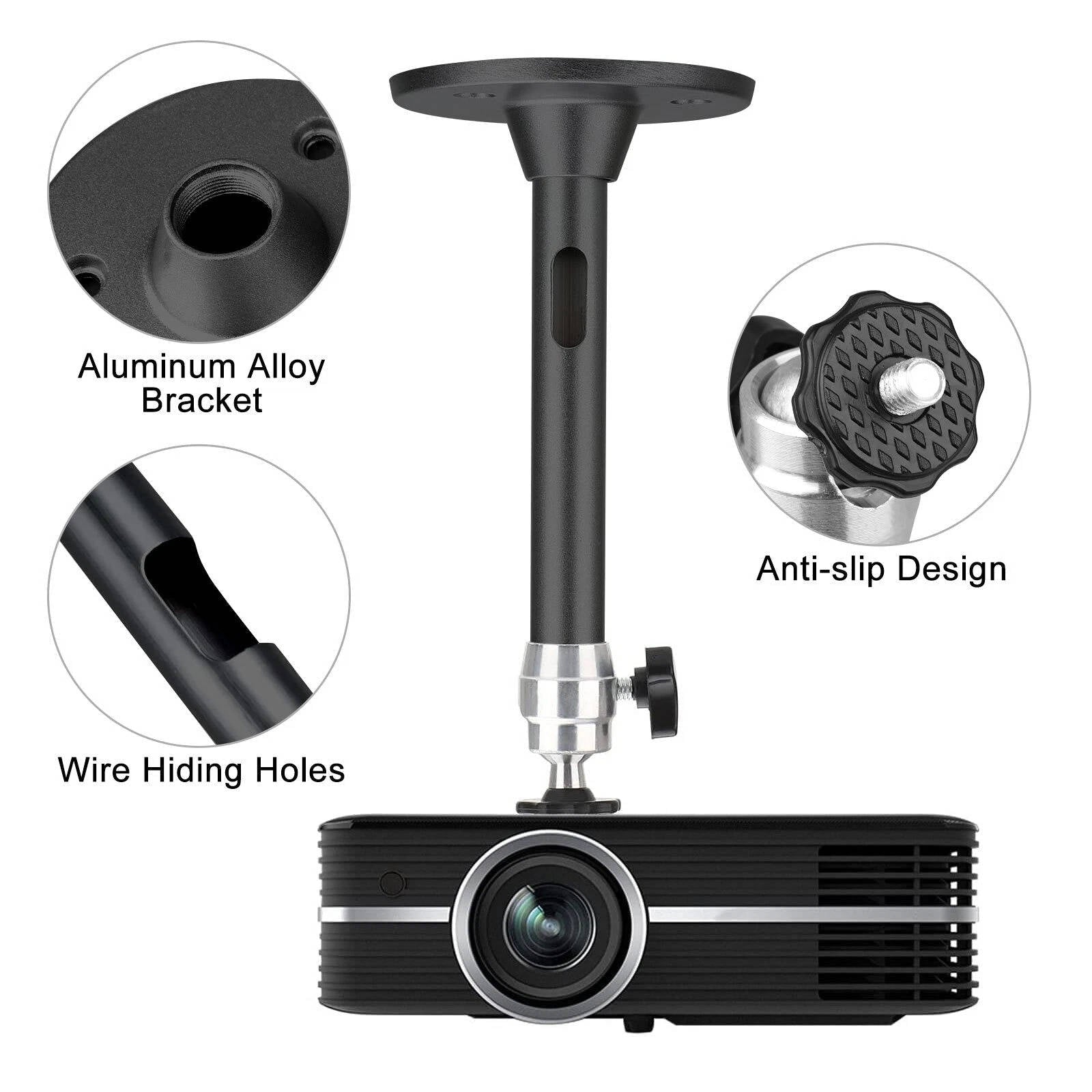 Universal Projector Ceiling Mount Kit - TRENDVYO