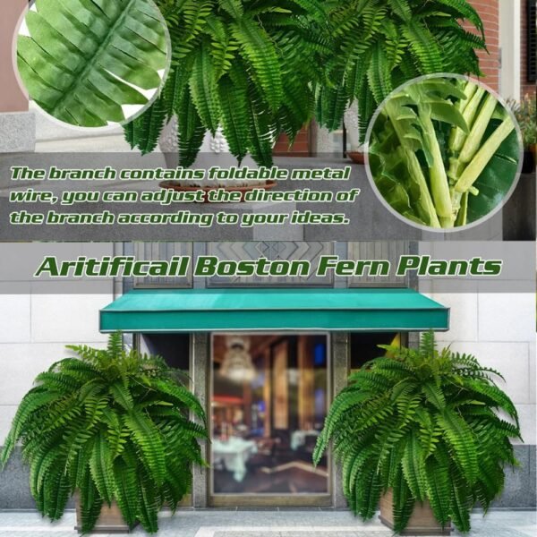 UV Resistant Lifelike Artificial Boston Fern - TRENDVYO
