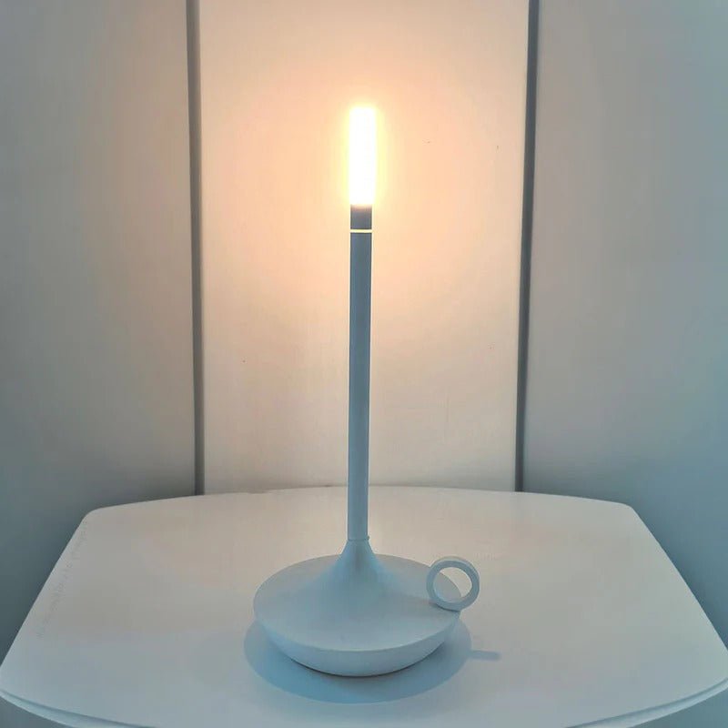 Vintage Aluminium Cordless Candle Lamp - TRENDVYO