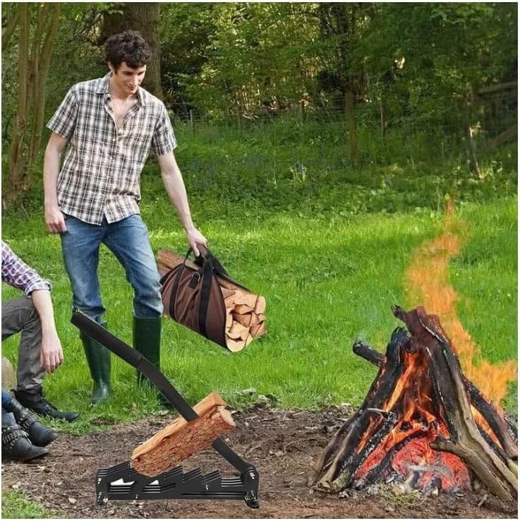 Wall Mounted Firewood Kindling Splitter - TRENDVYO