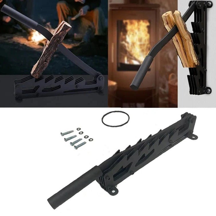 Wall Mounted Firewood Kindling Splitter - TRENDVYO