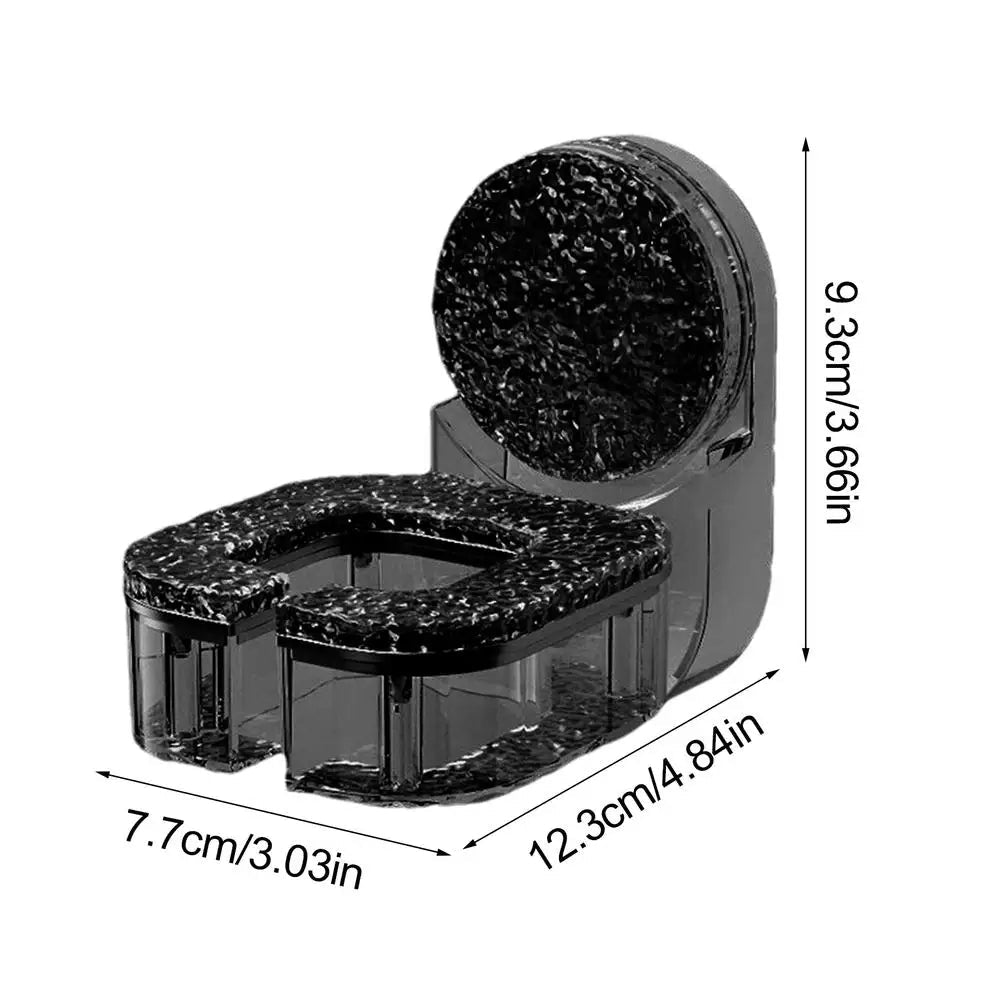 Wall-Mounted Hair Dryer Holder with Suction Cup - TRENDVYO