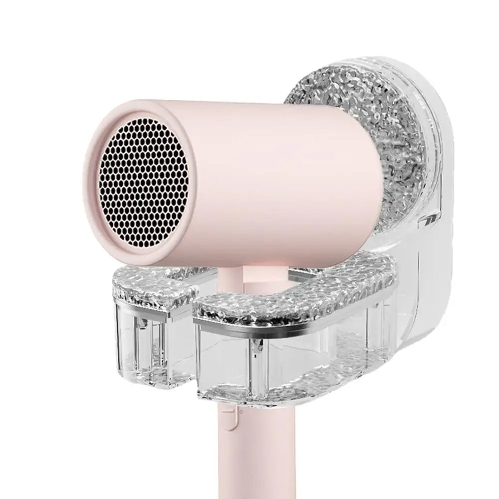 Wall-Mounted Hair Dryer Holder with Suction Cup - TRENDVYO