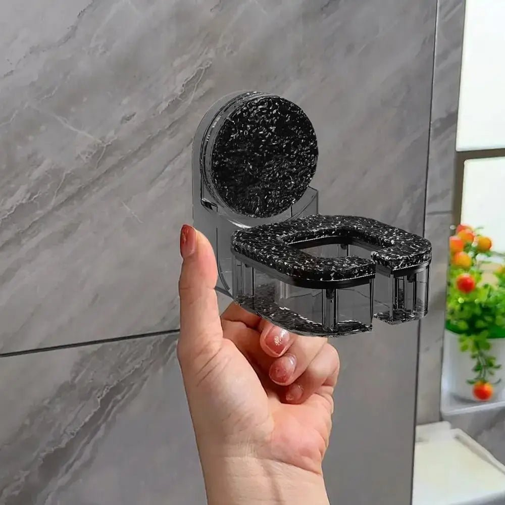 Wall-Mounted Hair Dryer Holder with Suction Cup - TRENDVYO