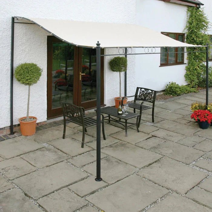 Waterproof Garden Patio Awning Canopy Ceiling - Outdoor Sun Shade Sail UV Blocker - TRENDVYO