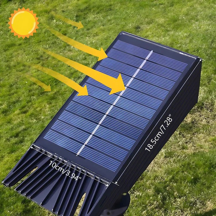Waterproof LED Solar Multi-zoom Spot Light Landscape Lighting RGB - TRENDVYO