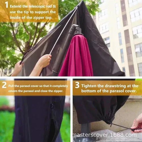 Waterproof Outdoor Parasol Cover - TRENDVYO
