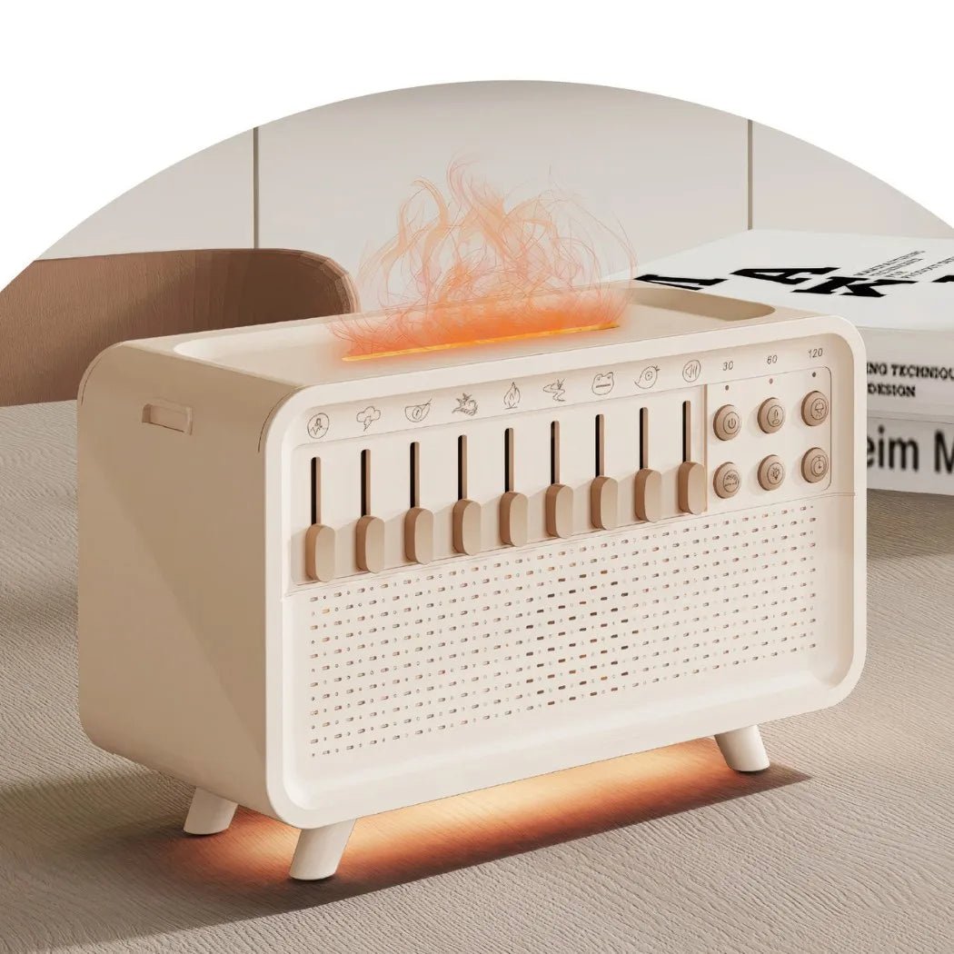 White Noise Machine with Humidifier and Night Light - TRENDVYO