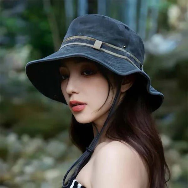 Wide Brim Outdoor Hat - TRENDVYO