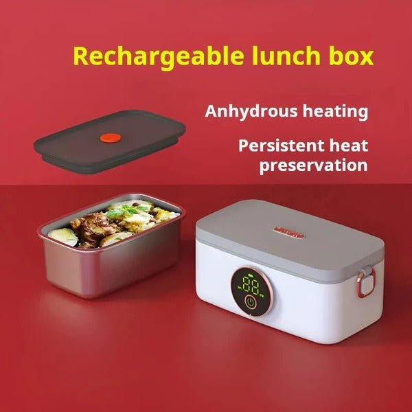Wireless Heated Lunch Box - TRENDVYO