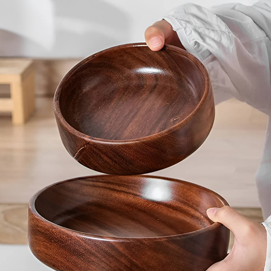Wood Bowls For Food - TRENDVYO