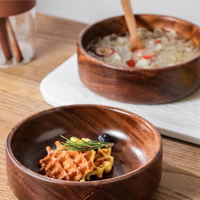 Wood Bowls For Food - TRENDVYO